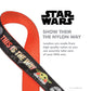 Star Wars for Pets The Mandalorian This is The Way 4 Foot Dog Leash, 48 Inches | Orange 4 Ft Dog Leash Easily Attaches to Any Dog Collar or Harness | Mandalorian Nylon Dog Leash 4 Feet for All Dogs