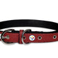 Pets First Tough Leather Pet Collar NFL Pittsburgh Steelers Premium Dog Collar, Limited Edition, Size Large. Best & Strongest Heavy-Duty Dog Collar!, Large (20-29" Long & 1" Wide) (PIT-3081-LG)