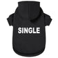 GreenJoy Dog Hoodie & Sweater - Cold Weather Coat for Puppies, Cats & Small to Large Dogs (Medium, Black)