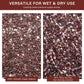 NUPICK 3 lbs Pebbles for Indoor Plants, 1/5 Inch Pea Gravel for Fish Tank, Polished Decorative Rocks for Succulent, Natural River Stones for Vases, Cactus, Landscaping, Bird Bath, Aquarium, Red