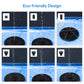 AUTGA Solar Fountain, Floating Solar Powered Water Fountain Pump for Bird Bath, Garden, Pond, Pool, Outdoor (1W)