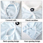 oUUoNNo Cat Wound Surgery Recovery Suit for Abdominal Wounds or Skin Diseases, After Surgery Wear, Pajama Suit, E-Collar Alternative for Cats (S, Stripe Blue)