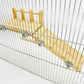 Parrot Climbing Ladder, Bird Wooden Playground with Climbing Ladder Stand, Parrot Play Stand, Bird Swing for Green Cheeks, Small Lovebirds, Goldens, Hamsters, Bird Cage Chew Toy Set