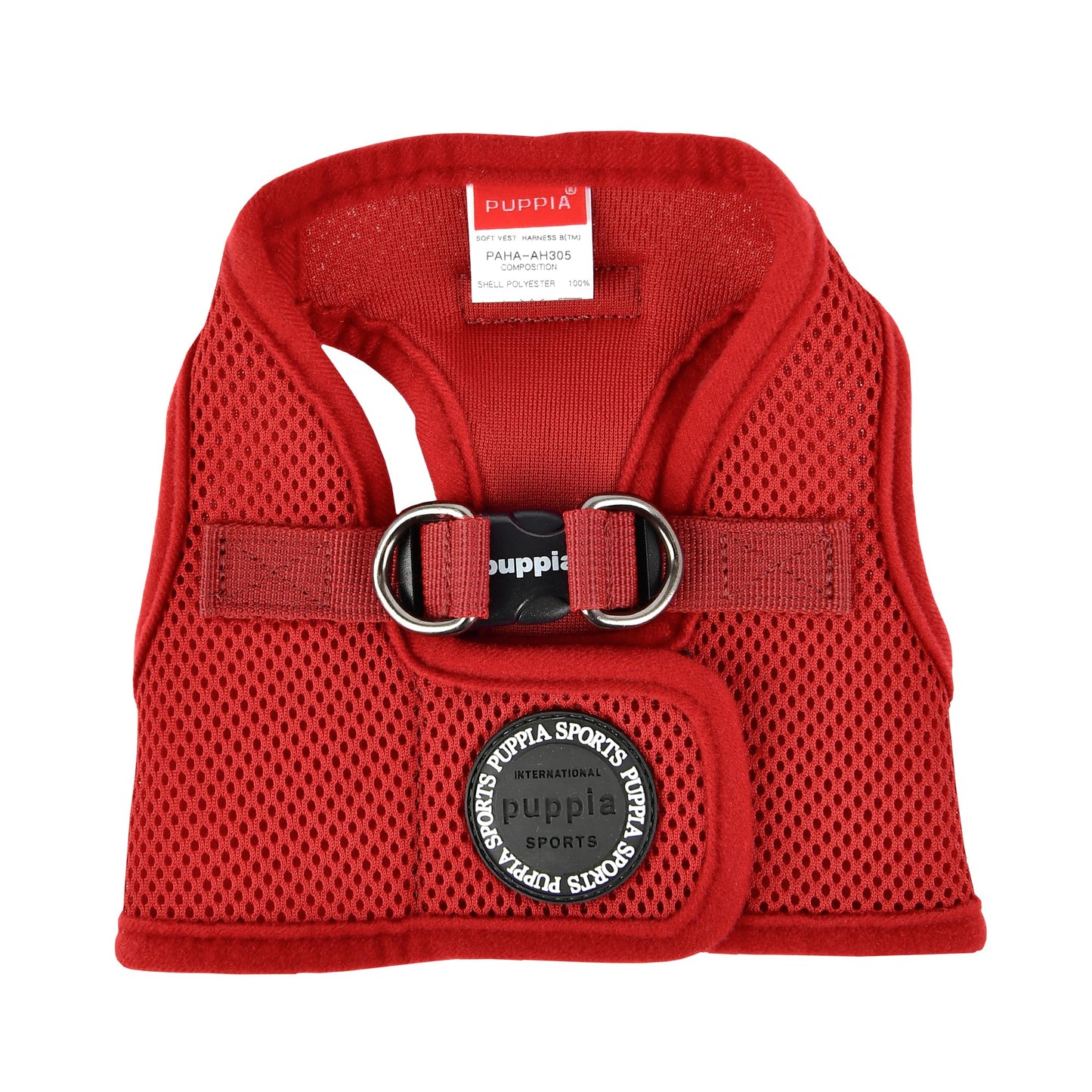PUPPIA International PUAH305WNXS Soft Harness B Vest, X-Small, Wine