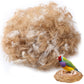 Amyhill 120g/4.23 oz Bird Nesting Materials Mixing Parakeet Nest Material Finch Bird Bedding Hideouts for Canary Coconut for Tree Trunks Cages Garden Yard Home Party Easter Decor