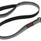 HALTI Leash for Dogs - Premium Nylon Puppy & Dog Leash, Reflective Neoprene-Padded Handle, Comfortable & Easy to Use. Suitable for Medium & Large Dogs (Size Large, Black)