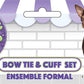 Rubie's Pet Bowtie and Cuff Set, Small/Medium