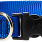 LupinePet Basics 3/4" Blue 15-25" Adjustable Collar for Large Dogs