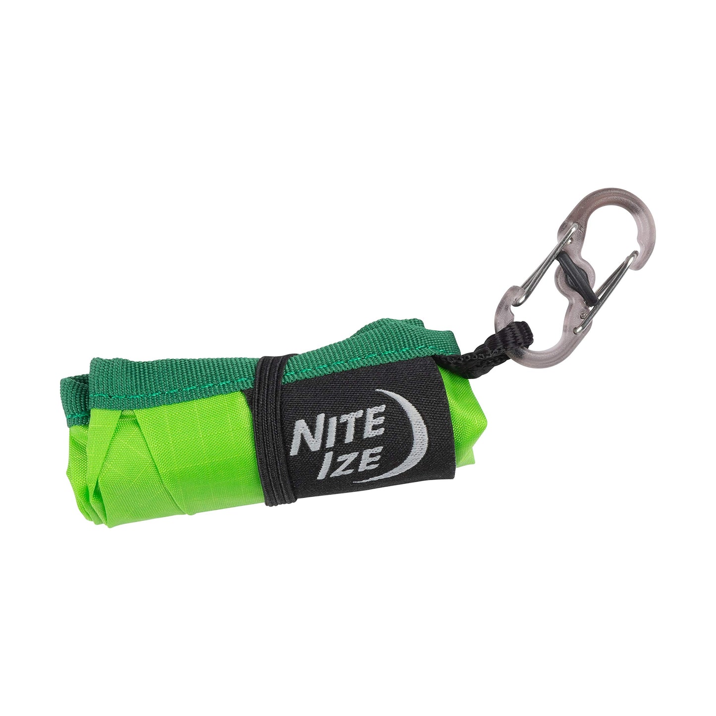 Nite Ize RadDog Collapsible Dog Bowl, Lightweight Food and Water Bowl, Green, One Size