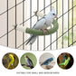 DVHEY Bird Stand Perch U Shape Hemp Rope Green Wood Parrot Perches for Small Birds,Parakeets Macaw Cockatiels Conures Love Birds Finches,Bird Training Educational Stand Toys (Small,1 Pack)