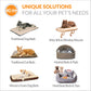 K&H Pet Products Lectro-Soft Outdoor Heated Dog & Cat Bed Replacement Cover, Fits K&H Lectro-Soft Medium Beds (Heated Bed Sold Separately), Machine Washable Soft Fleece Cover - 24 X 19in