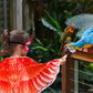 Creatoy Bird-Wings-Costume for Kids Eagle-Wings Toddler Owl Parrot Dress Up for Boys Girls with Mask Party Halloween Favors Gifts