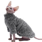 Sphynx Cat Apparel Kitty Clothes Warm Autumn and Winter Hairless Cat Outfits Cat Clothes for Devon Rex Cats, Cornish Cats and Small Cats (Pink, Large)