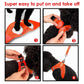 Tailpetz Dog Harness with Breathable Mesh, Reflective, Step-in, No Pull Dog Vest Harness for Small and Medium Dogs and Cats, Neon Orange, 3XS