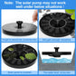 AUTGA Solar Fountain, Floating Solar Powered Water Fountain Pump for Bird Bath, Garden, Pond, Pool, Outdoor (1W)