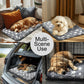 Dog Bed Mat - Comfortable Dog Kennel Pad, Multi-Purpose Dog Crate Bed & Dog Bed Mats for Dogs & Cats – Soft Dog Crate Mat & Dog Bed Crate Mat for Dog & Cat (Gray, S(24 * 18 * 1.5))