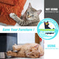 Polarduck Anti Cat Scratch Tape, 2.5 inches x 15 Yards Cat Training Tape, 100% Transparent Clear Double Sided Cat Scratch Deterrent Tape, Furniture Protector for Couch, Carpet, Doors, Pet & Kid Safe