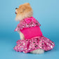 Doggy Parton Ruffle Sweater Skirt Set for Dogs - Small, Pink