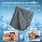 Kritter Planet Waterproof Cooling Dog Mat, Soft Pet Blanket for Summer, Lightweight Outdoor Mat, Reversible Furniture Cover, 20 x 30 inch, Grey