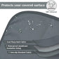 Kritter Planet Waterproof Cooling Dog Mat, Soft Pet Blanket for Summer, Lightweight Outdoor Mat, Reversible Furniture Cover, 20 x 30 inch, Grey