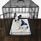 Bone Dry Ultra Soft Faux Fur Pet Crate Liner, XX-Large, 27x42", Cranberry